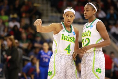 NCAA Womens Basketball: NCAA Tournament-Kansas vs Notre Dame