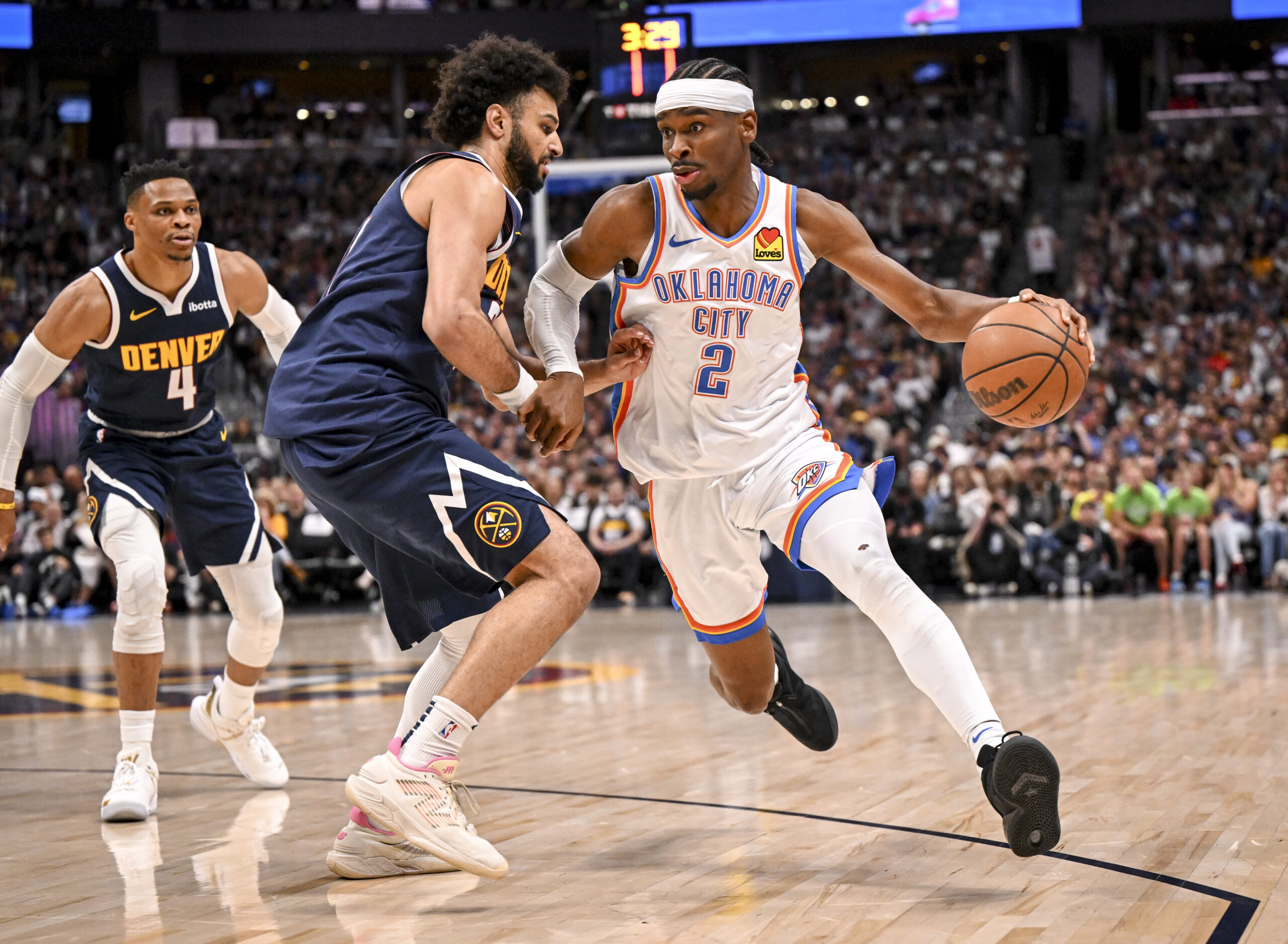 NBA playoffs: Dismal start dooms Nuggets as Shai Gilgeous-Alexander leads Thunder rally in Game 4 win