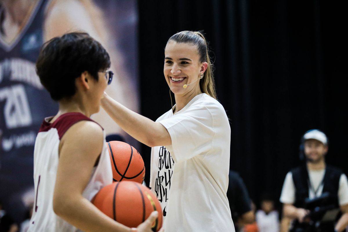 Sabrina Ionescu Visits Guangzhou