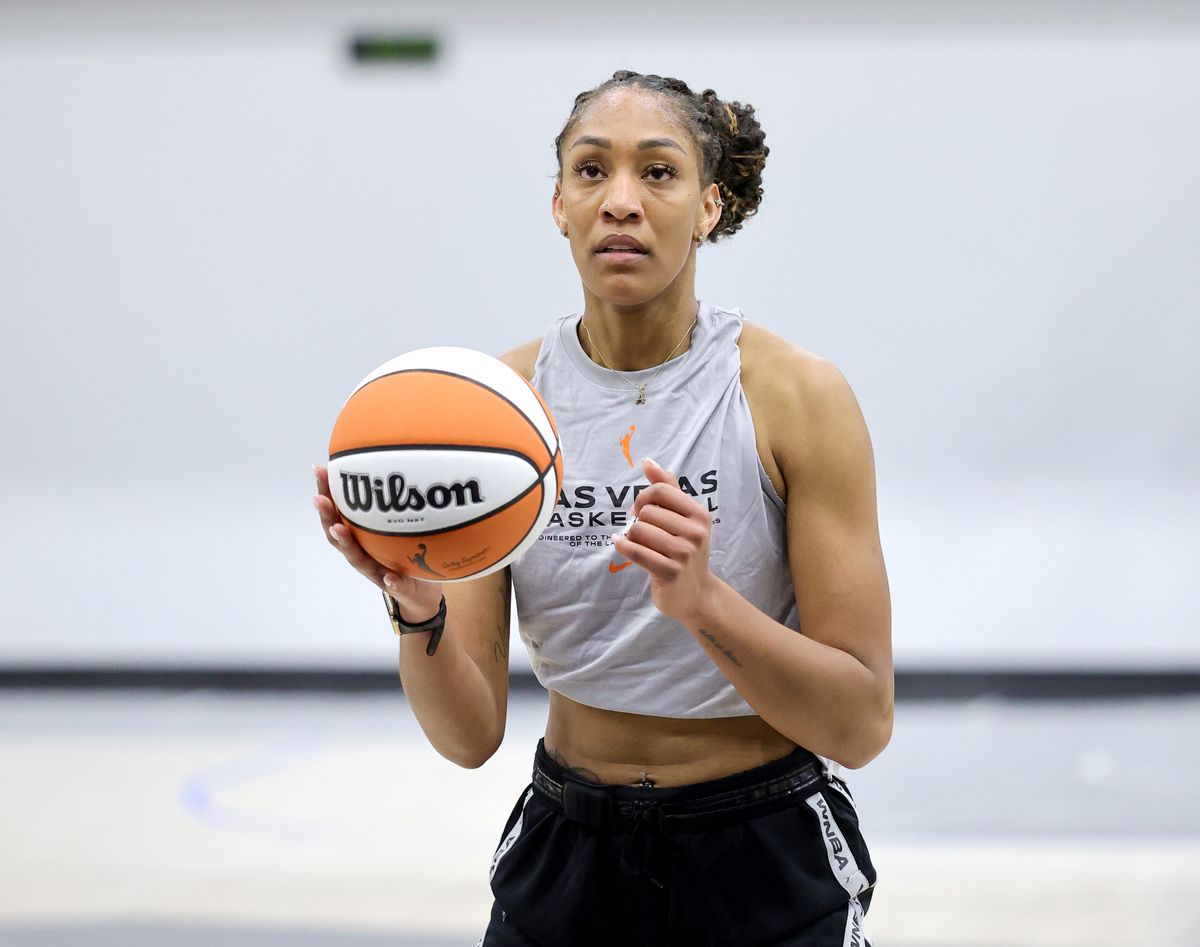 Las Vegas Aces Open Practice