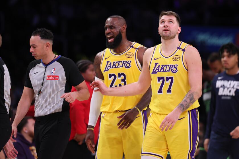 Plaschke: Lakers' season ends in humiliation … and hope