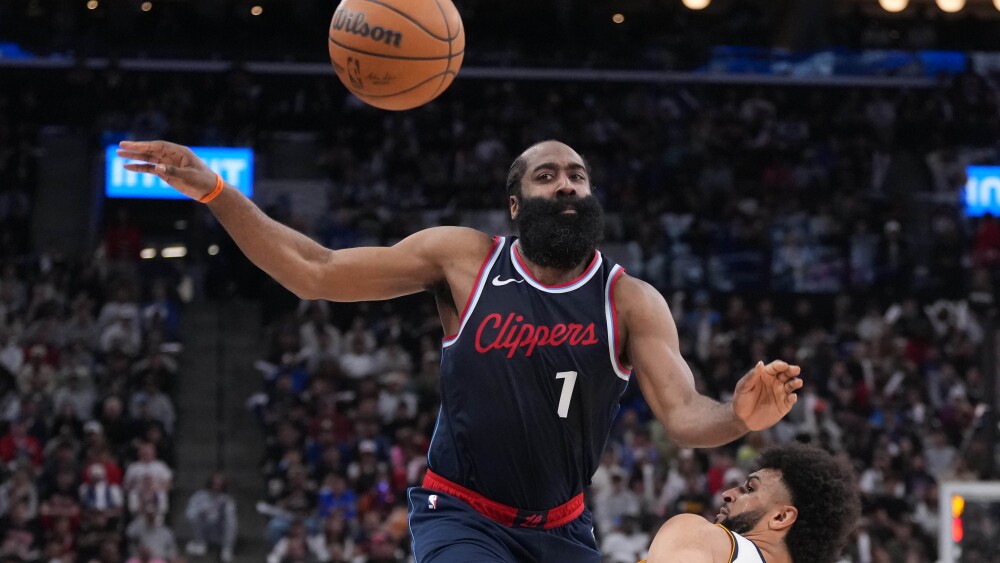 Too much James Harden early, good Clippers defense late forces Game 7 vs. Nuggets with 111-105 win