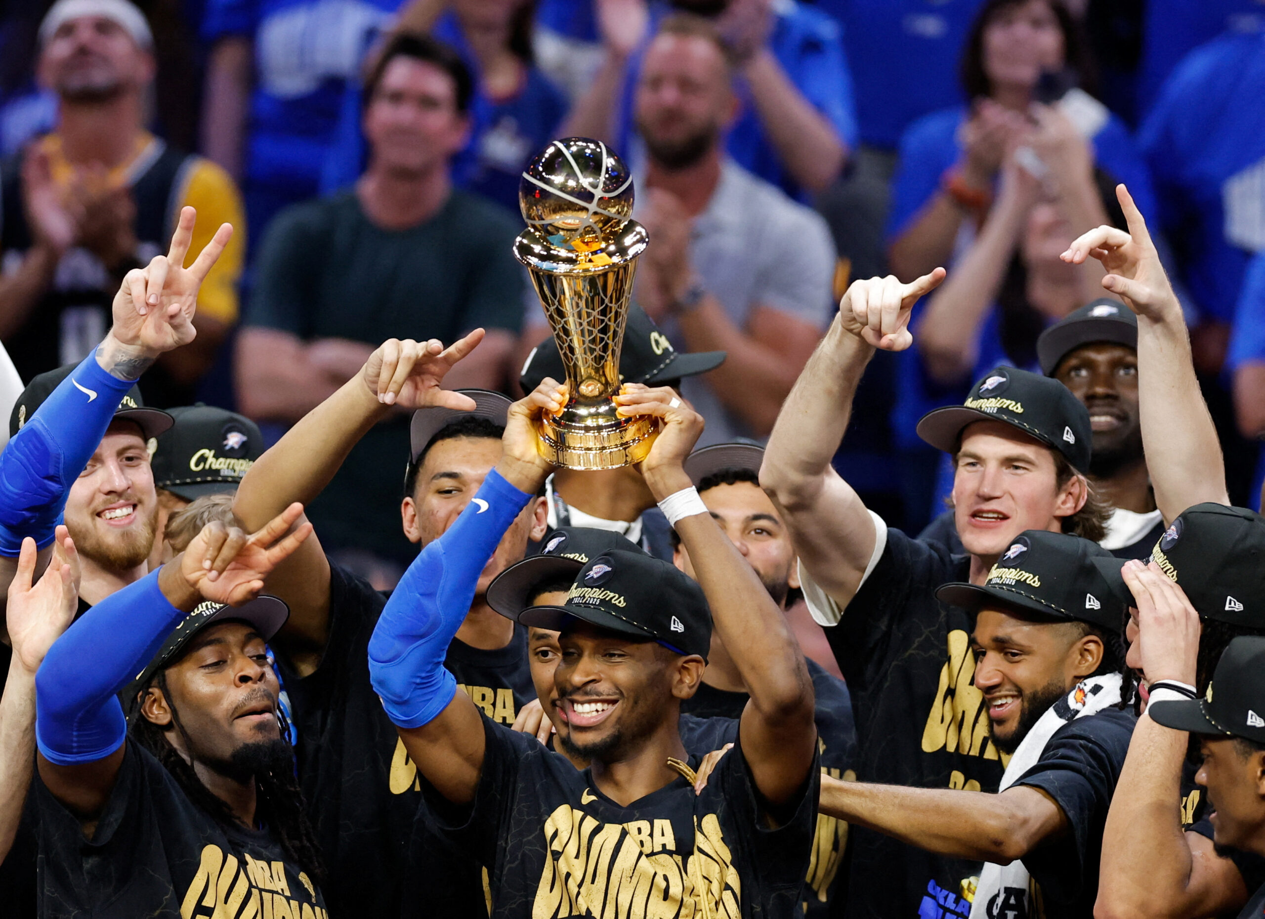 Shai Gilgeous-Alexander gives his all — and gives Oklahoma City its first championship after grueling Game 7