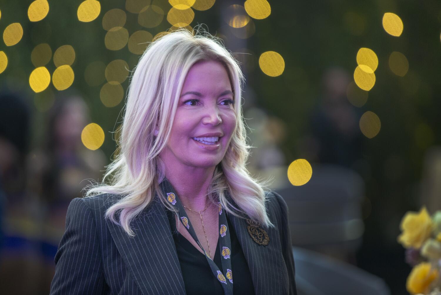 Jeanie Buss makes an appearance as the Lakers host a 2021-2022 season kick-off event