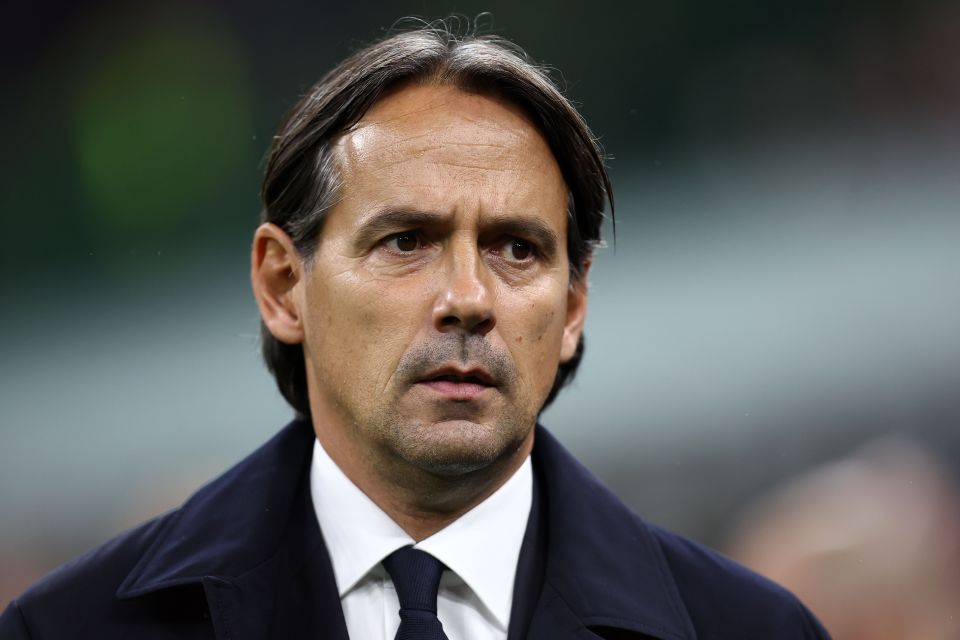 Head and shoulders shot of Simone Inzaghi.