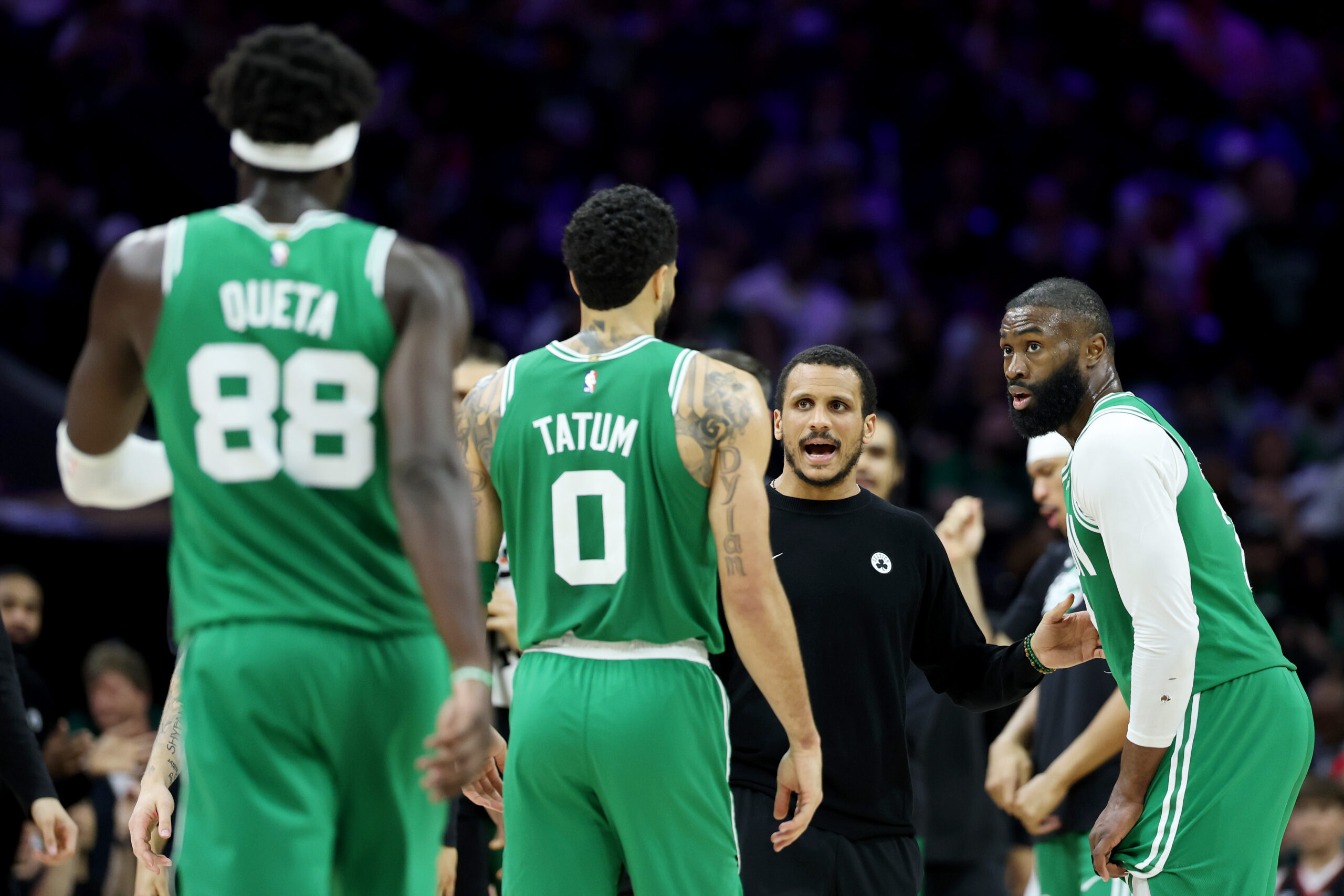 Four games into the playoffs, the Celtics are playing like they did in their first 82