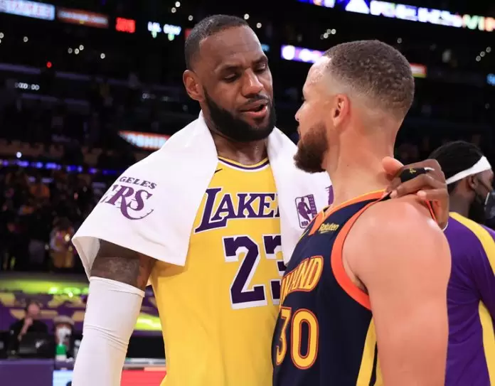LeBron James, Stephen Curry