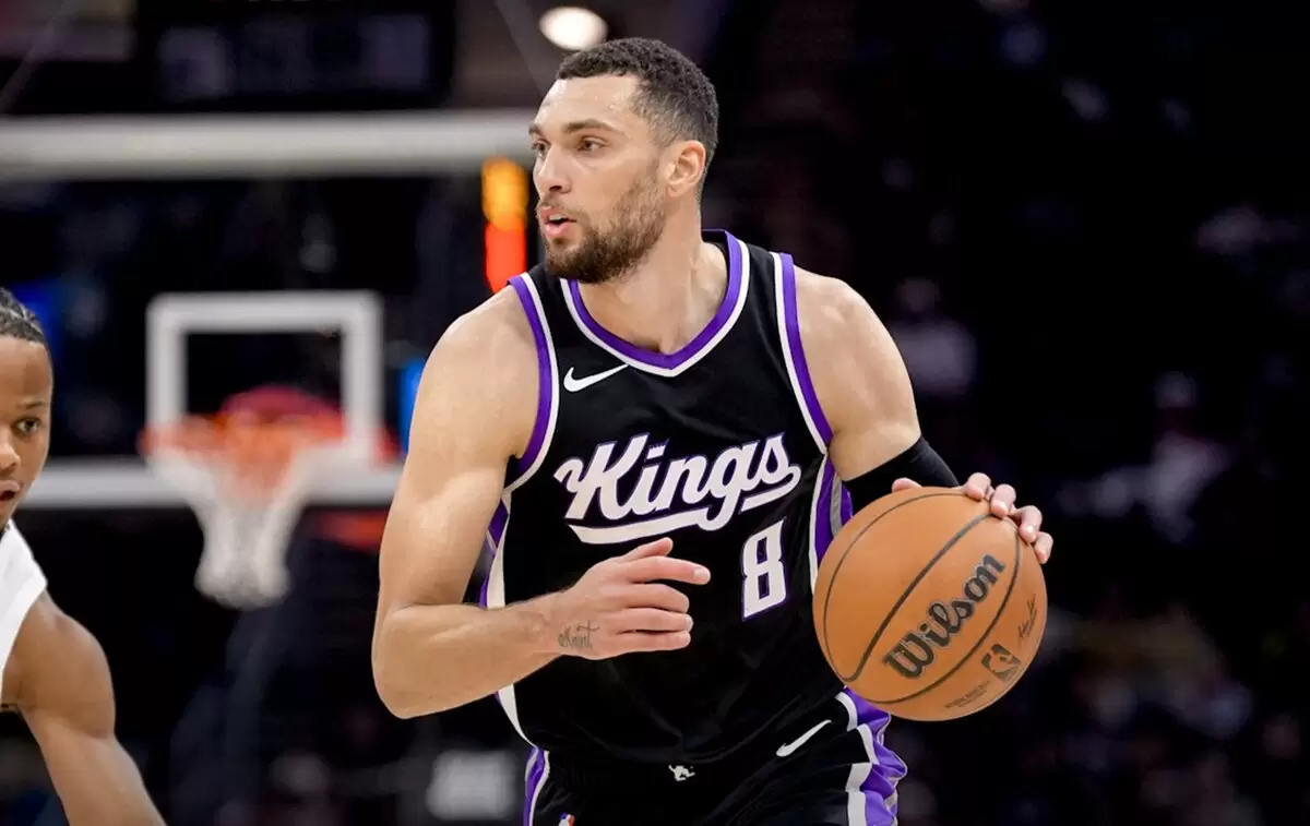 Zach LaVine not guaranteed Kings roster spot after opt-in